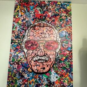 Colorful Comic Art Poster